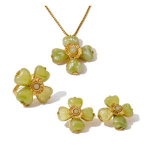 Conjunto Flor del corazón